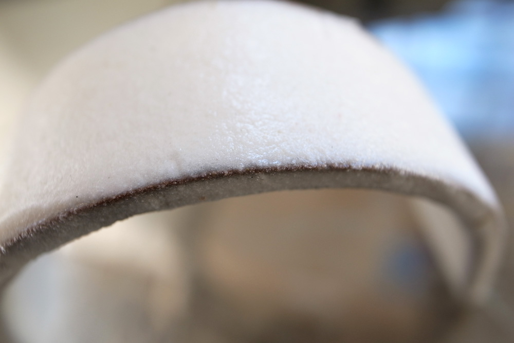 粉引き　土による発色違いのテスト